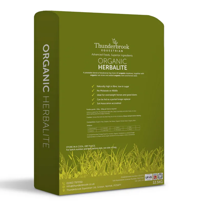 Thunderbrook Organic HerbaLite 12.5kg